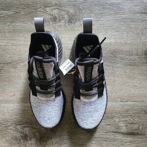 Adidas Kaptir 3.0 Iron Metallic Men’s Size 6 1/2 Wmn 7 1/2 Athletic Running Shoe